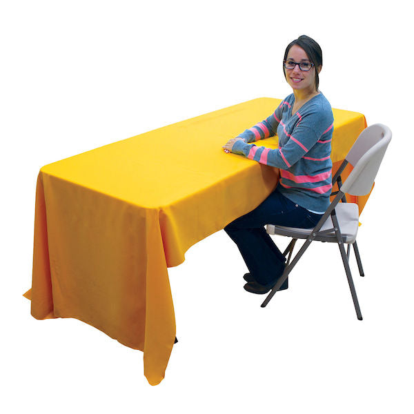 4' Economy Table Throw (Full-Color Front Only)